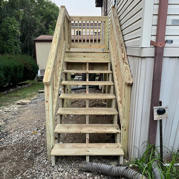 Small deck build