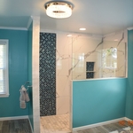 Walk in shower