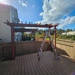 New roof and fixed deck