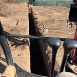 Footing excavation