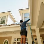 Roof, House, and Driveway