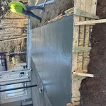 Freshly Poured Slab