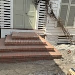 brick steps