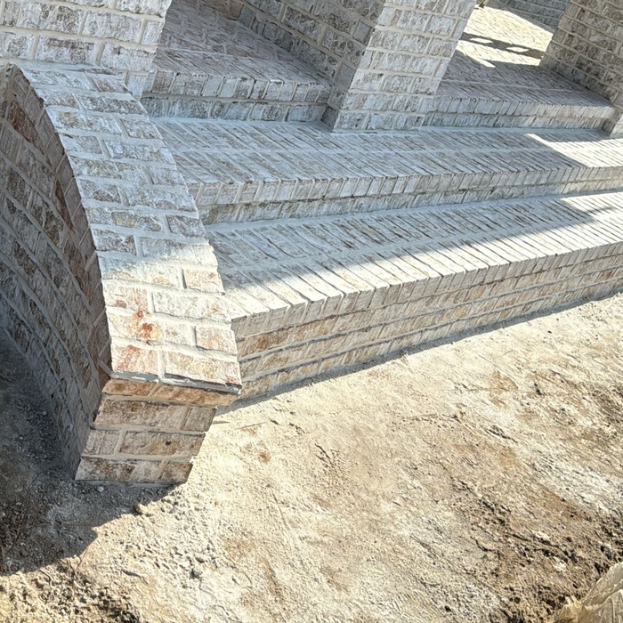 brick steps