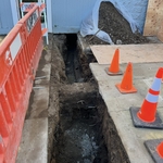 Sewer line replacement