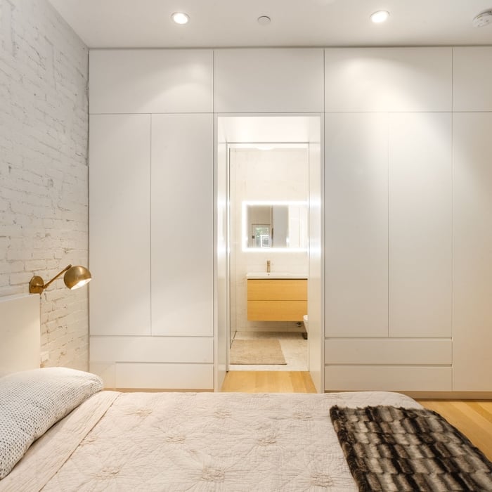 Built-in closet