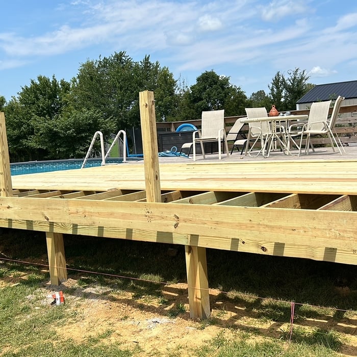 Pool Deck Extension