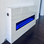 Stone Fireplace