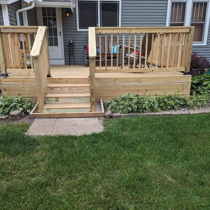 NEW DECK INSTALL