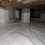 Crawl space work