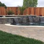 Spa and paver project