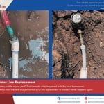 Water Line Job