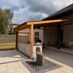 Lean-to Pergola.