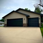 Painting exterior house