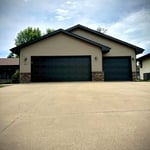 Painting exterior house