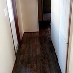 Hallway flooring cleaning