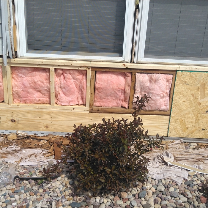 Replaced framing
