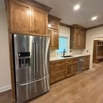 Stained Cabinets