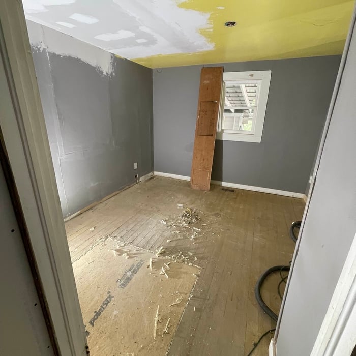 Bedroom renovation