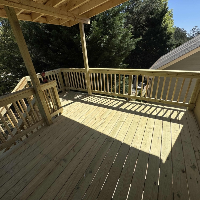 Renovation deck and porch