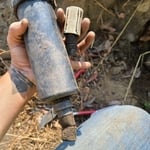 Broken sprinkler