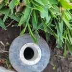 Broken sprinkler