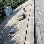 Shingle Roof with Ridgevent