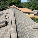 Shingle Roof with Ridgevent