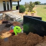Fresh mulch