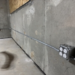Basement receptacles
