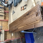 Walnut shelve