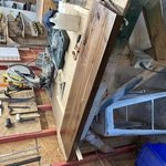 Walnut shelve