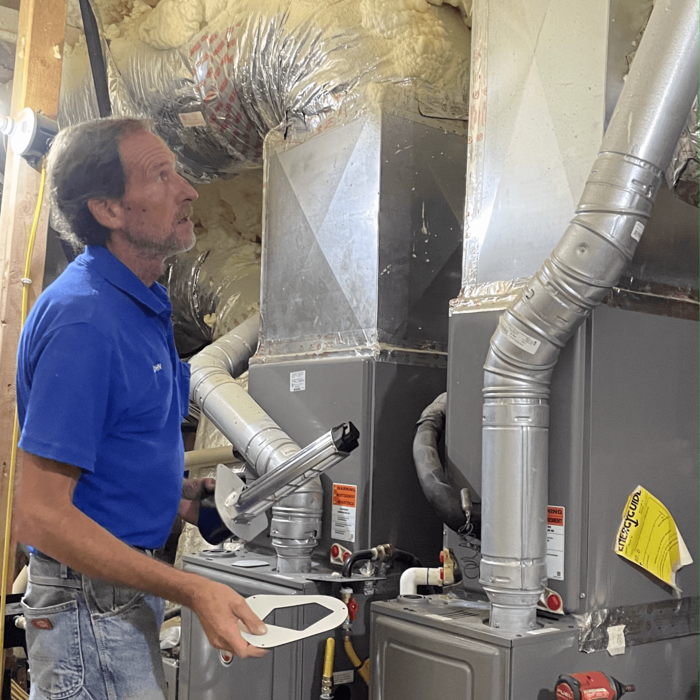 Heating install