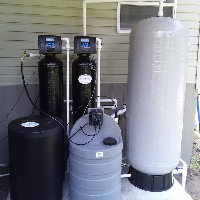Chlorination de-Chlorination and Water Softener