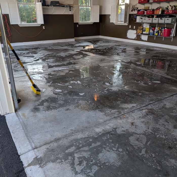Garage Floor During