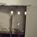 Old valve removed