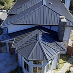 Matt Black Metal Roof