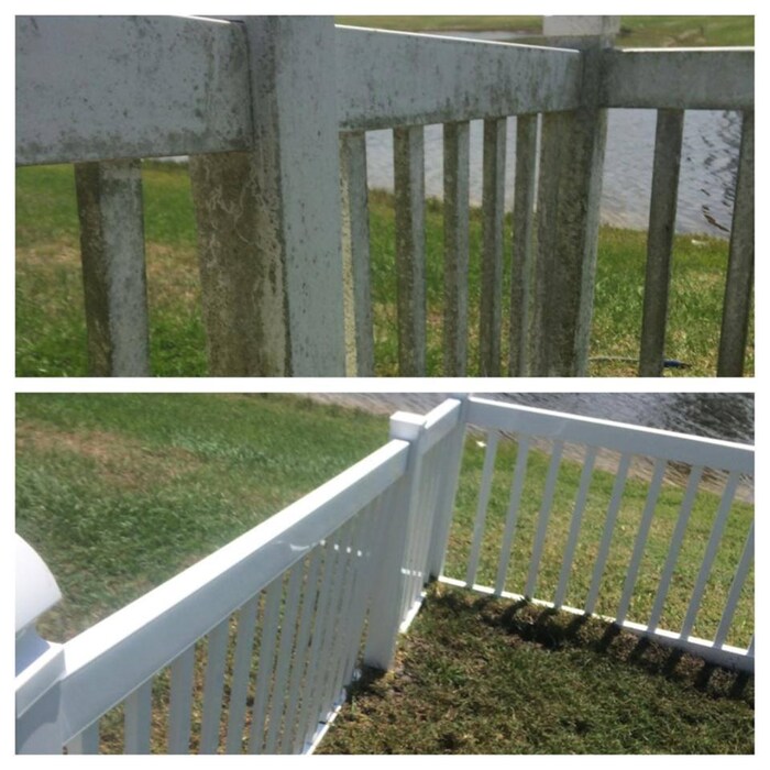 Open Pvc Fence 2