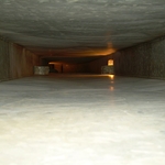 Air duct after cleaning