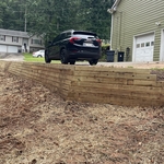new retaining wall
