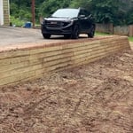 new retaining wall