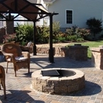 Landscape patio