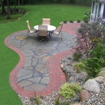 Bluestone and bricks