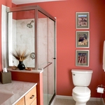 New shower enclosure