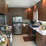 Champaign kitchen before remodel
