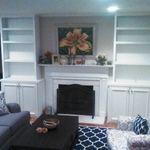 Fireplace Bookcases and Cabinets