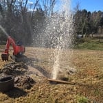 Main line replaced