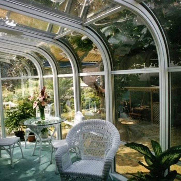 Curve Eave Sunroom