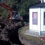 Water line installation.