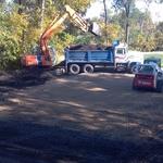 Building pad for a 30x40 garage
